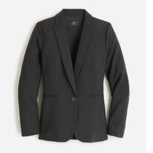 NWOT J.Crew | Parke blazer in Italian stretch wool | Black | Size 4